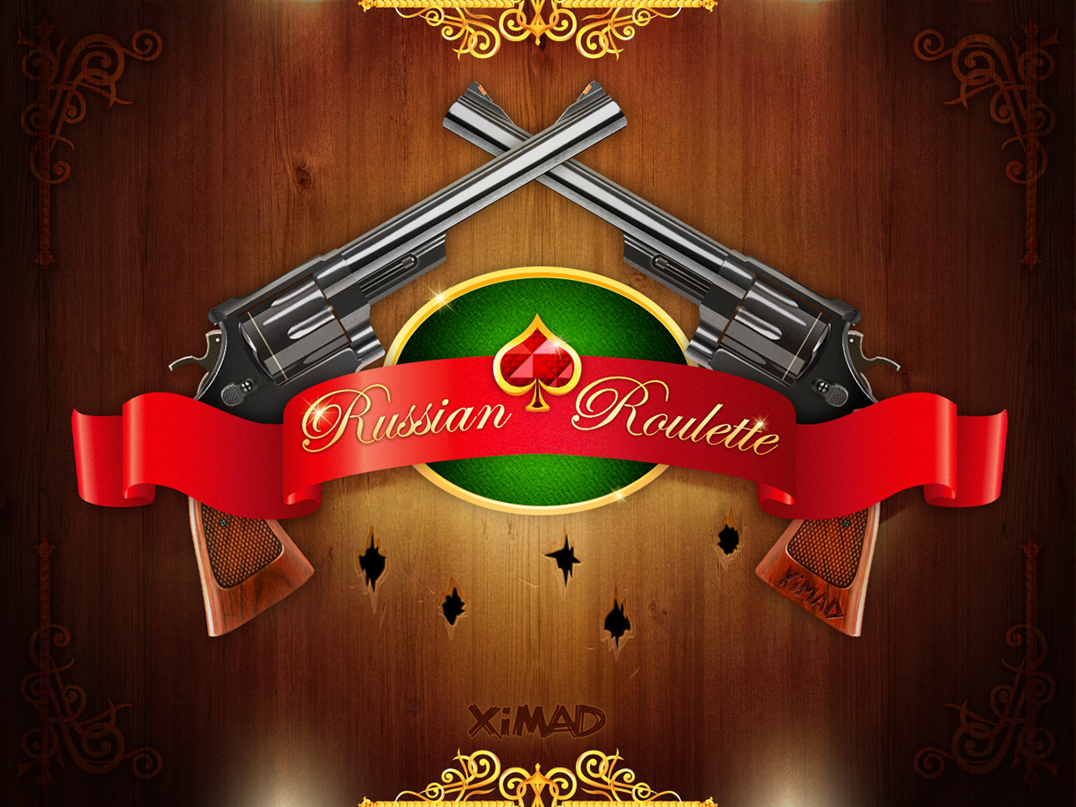 russian roulette mobile game icons guns roulette