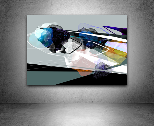 abstract Abstaction colours geometric 3D