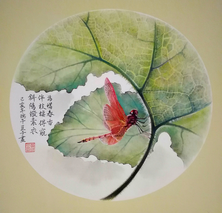 花鸟 国画 工笔国画 Chinese painting Hand Painting painting   art Illustrator