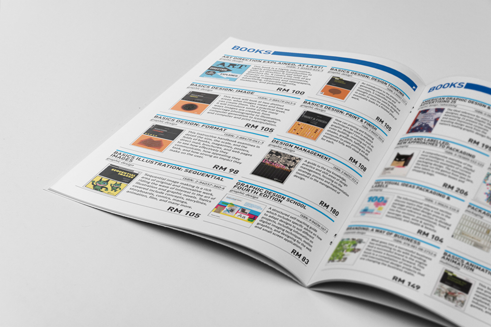 print brochure Catalogue