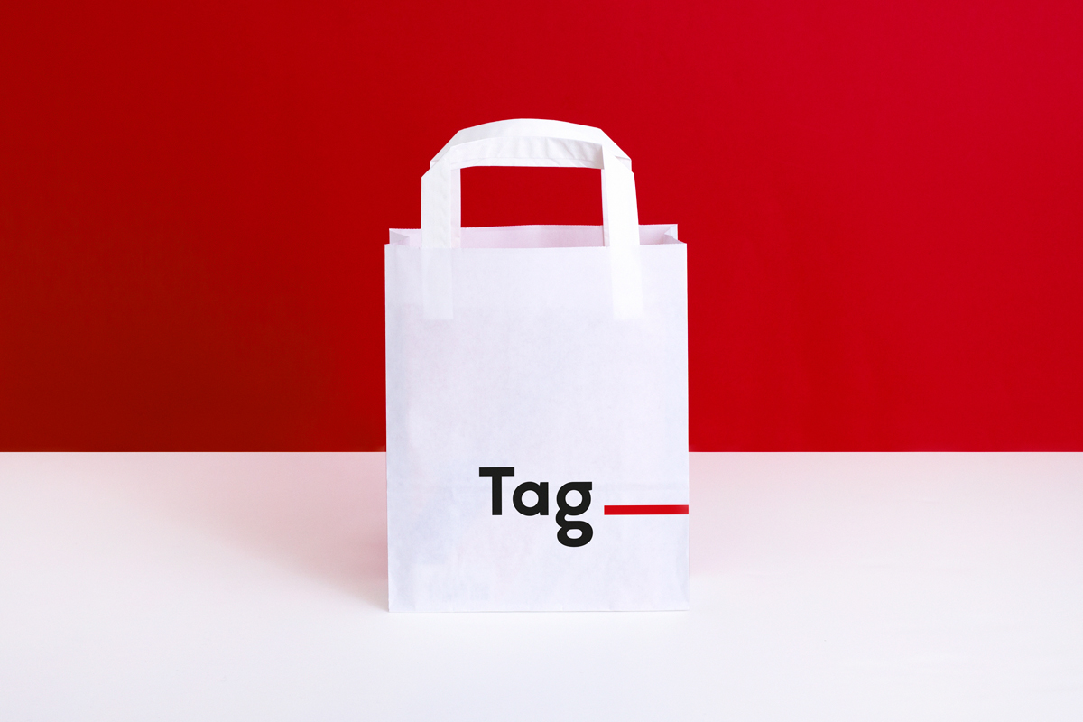 red logo identity line tag ID White strip design SCADA folder rating agency Tagline concept