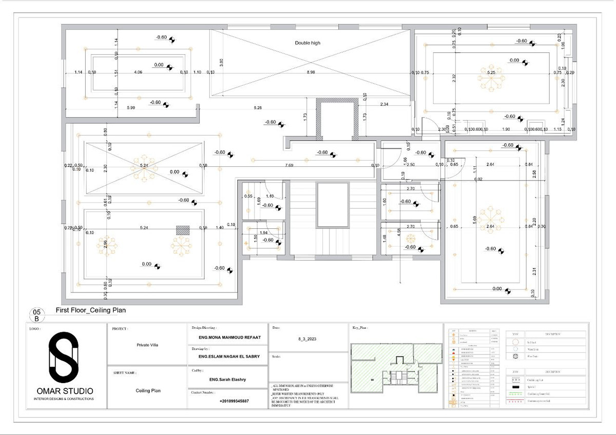 Shopdrawings working drawings shopdrawing architecture AutoCAD details interior design  Ground Floor Villa Interior