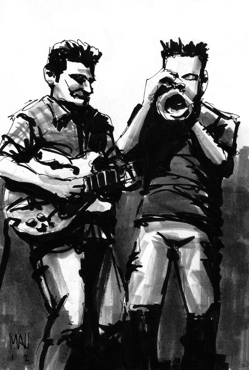 sketch markers live jazz sketches