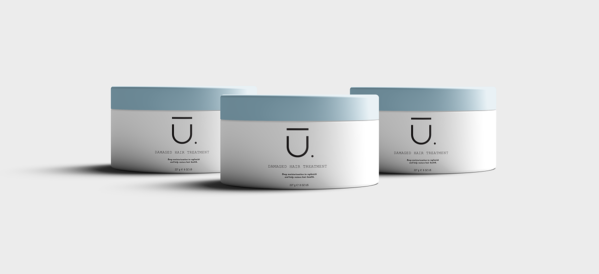 Packaging brand identity Cosmetic Hair Care Web Design 