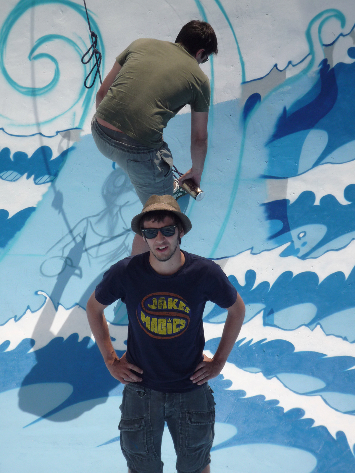 Adobe Portfolio Graffiti nevercrew rebecchi togni murales spray lugano skatepark octopud
