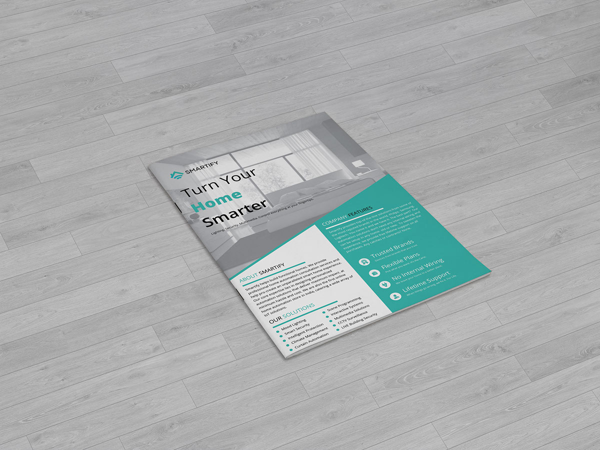 brochure print brand design bifold InDesign photoshop graphic design 