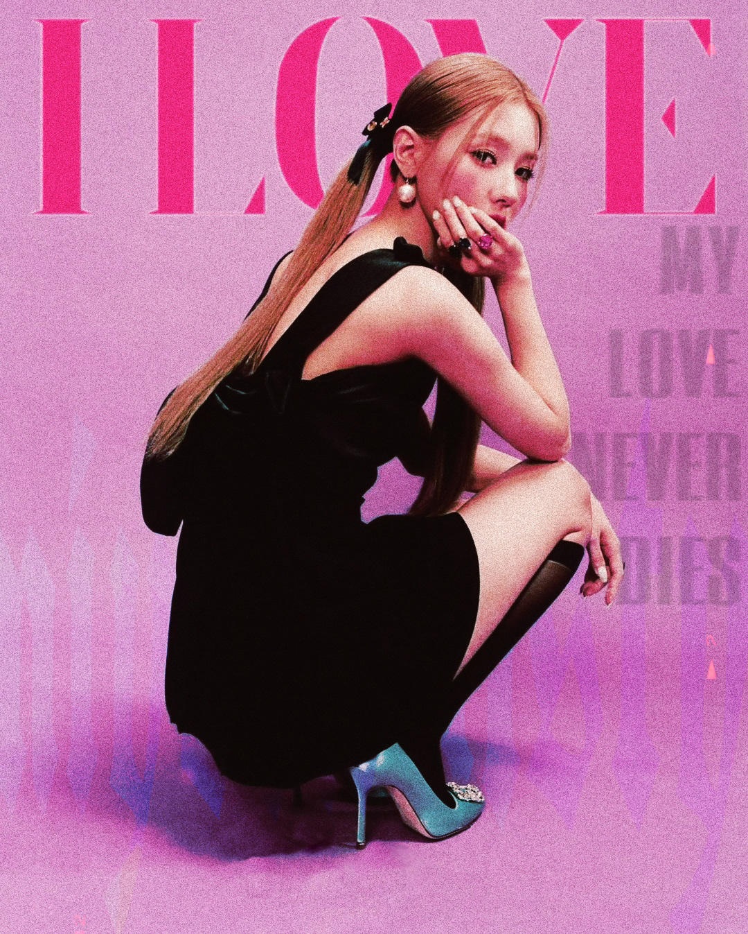 Gidle kpop fanart Poster Design South Korea chile Cho Miyeon miyeon