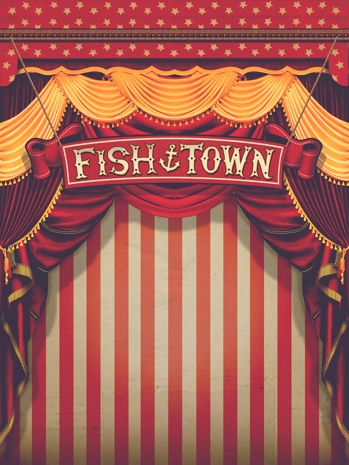Carnival Circus design festival fish freakshow mermaid music tattoo Theatre