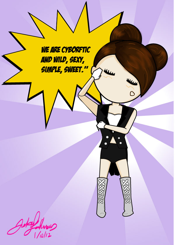 tara T-ara   kpop k-pop vector cartoon