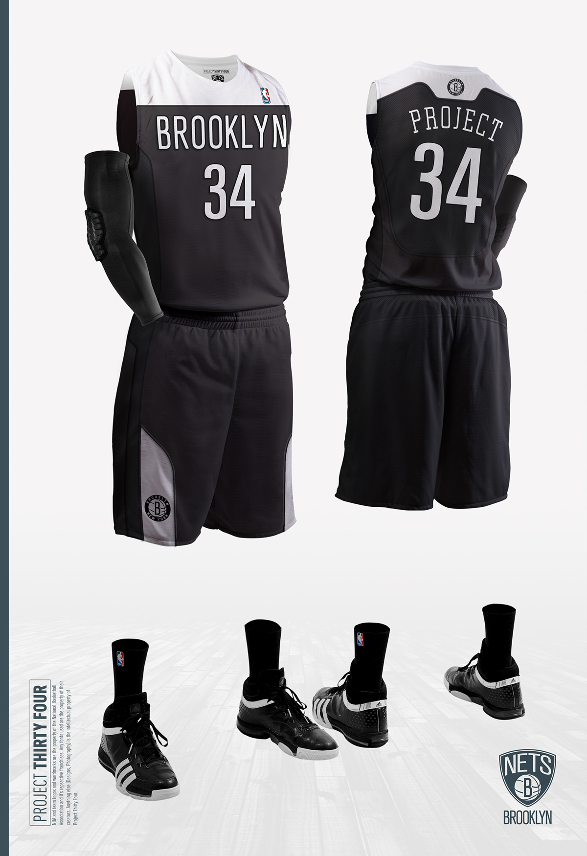 NBA Brooklyn Nets Sports apparel jersey