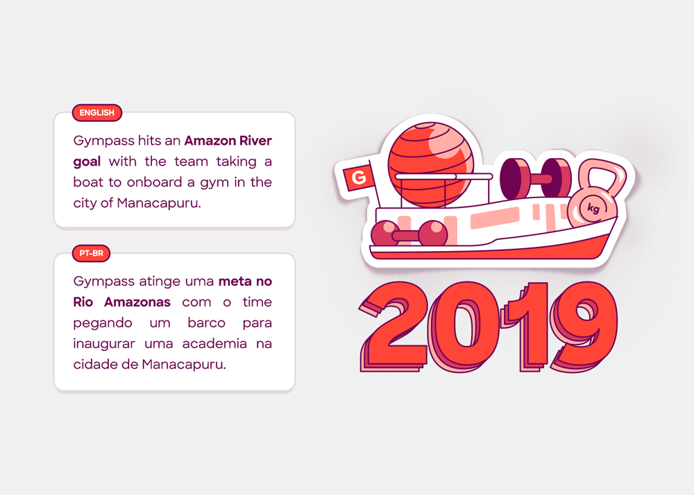 graphic stickers brand milestones anniversary campaign post vector Fun