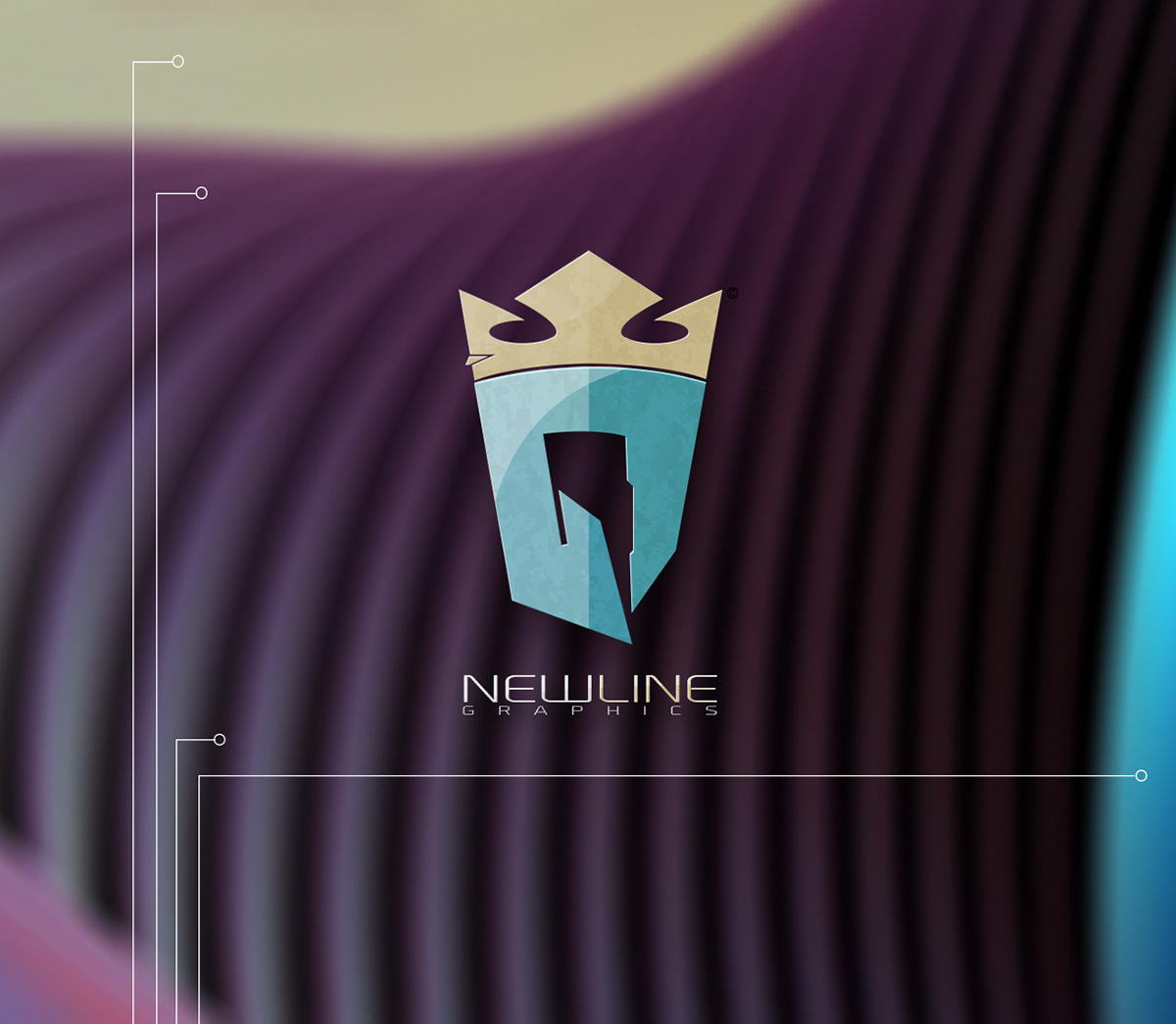 NewLineProductionz NewLineGraphics graphics new line Rebrand logo