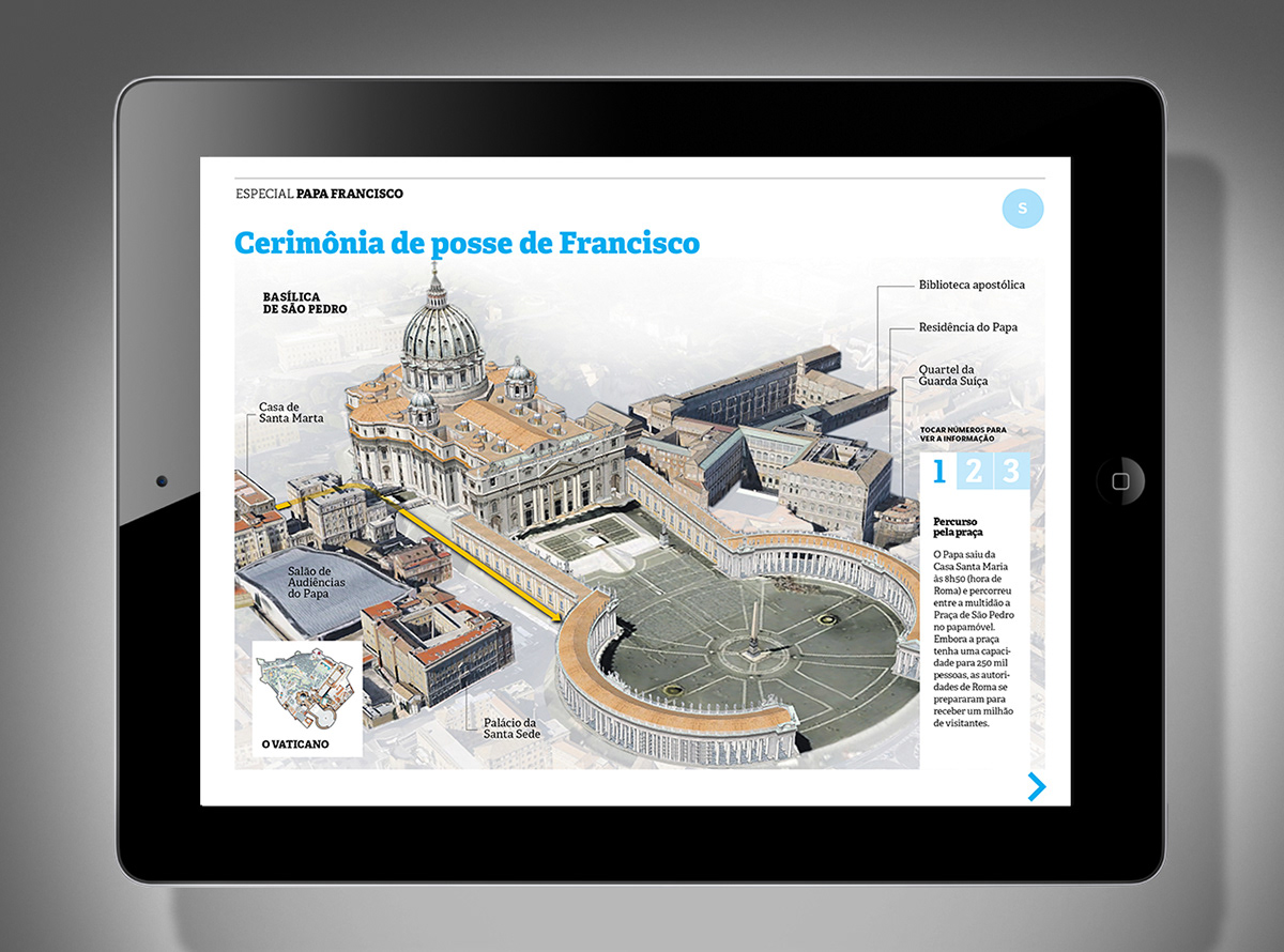 Papa Francisco O Papa Francisco iPad DPS Clarin iPad App app