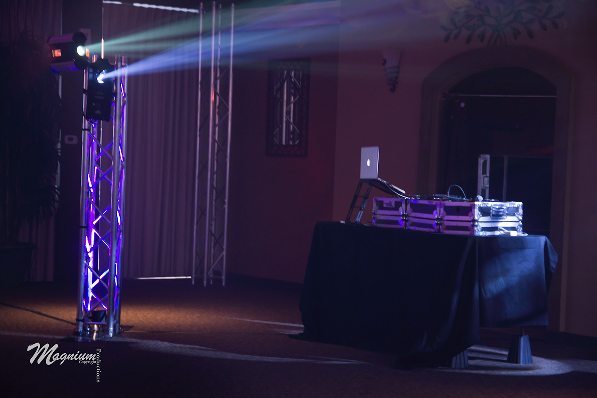 dj Entertainment lights Sound and Production stage lighting flame thrower  fire club colors expo serato Pioneer speakers jbl