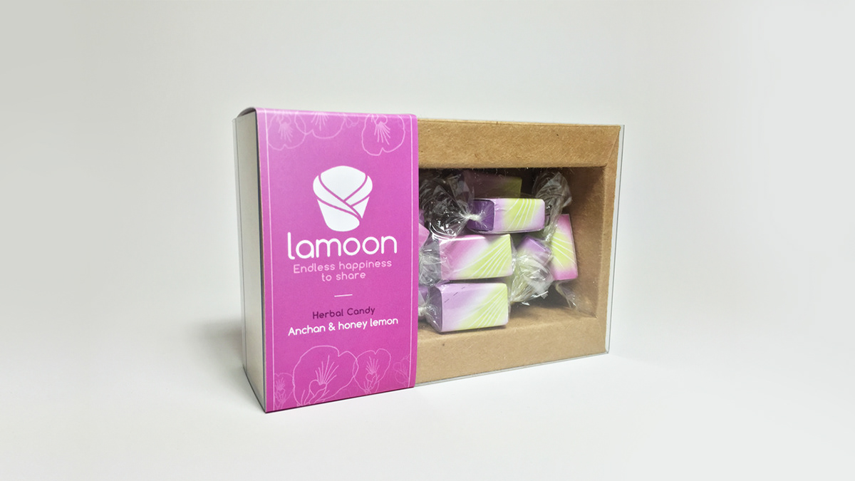 Herb herbal Candy Thai fold Memory package