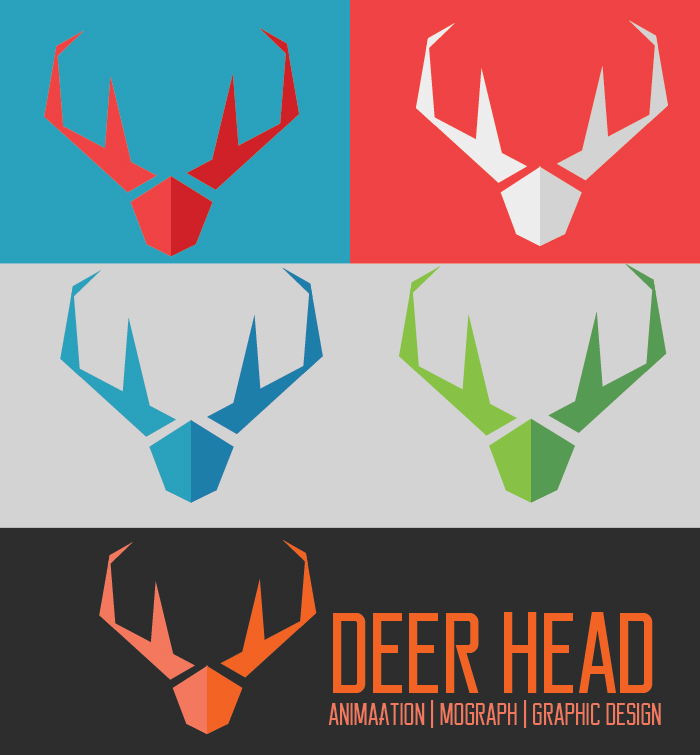 logo deer animation studio