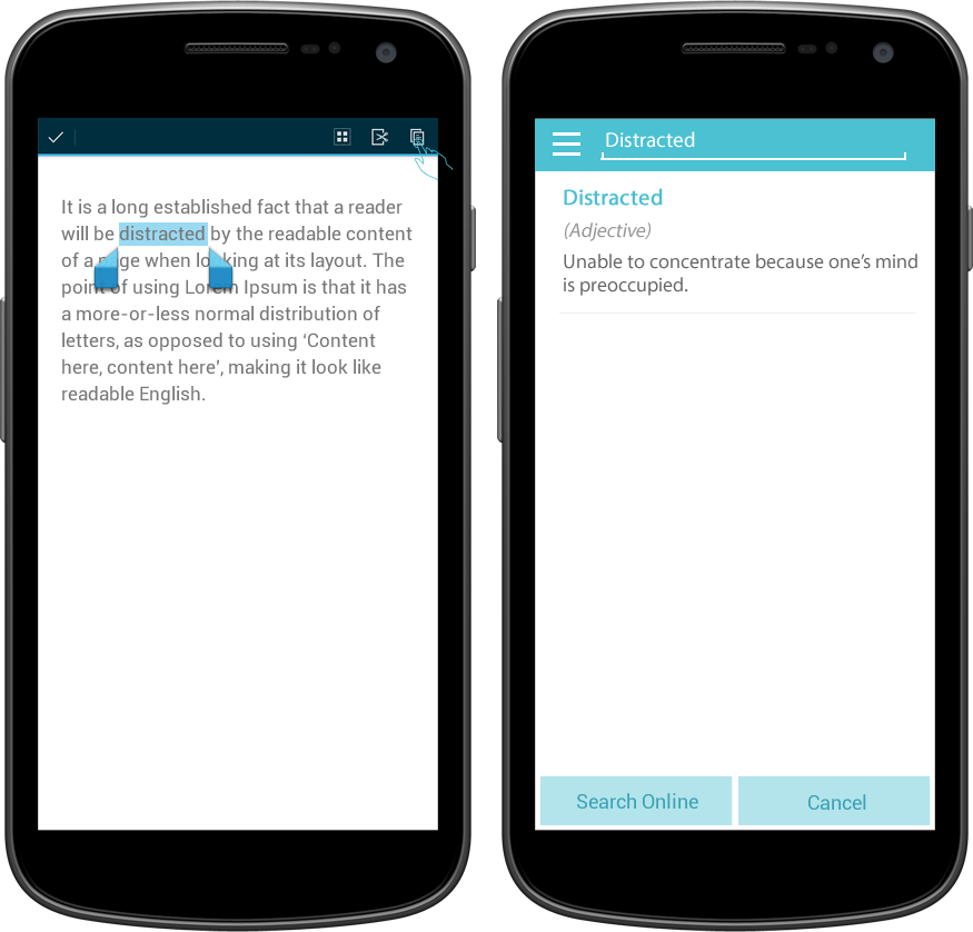 android Android Dictionary App Easy Dictionary Dictionary UI/UX