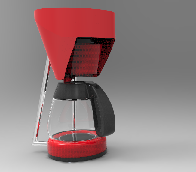 Coffee Maker Solidworks keyshot design risd rhode island school product