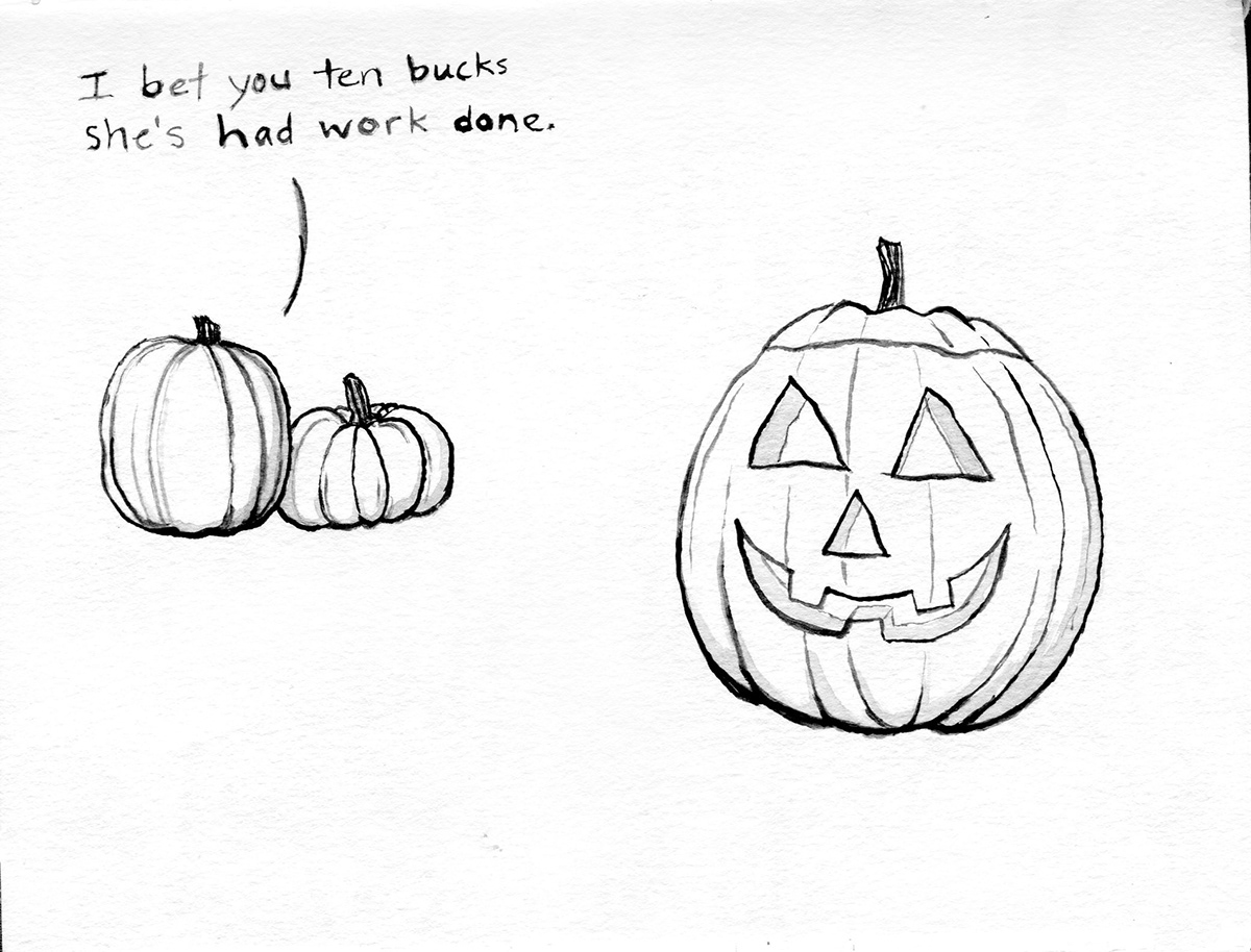 zombie grave joke ink mud funny Halloween pumpkins vampire drink