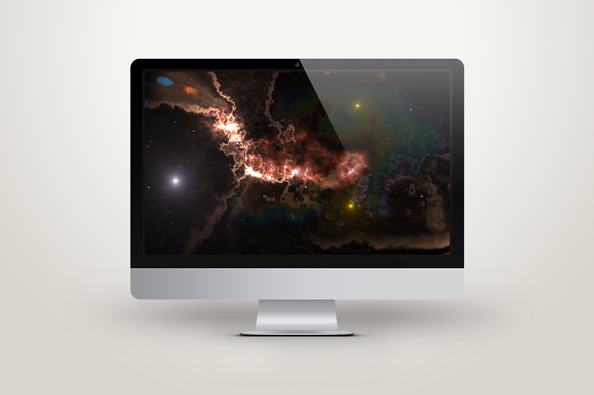 nebula motion graphics  universe galaxy Space 