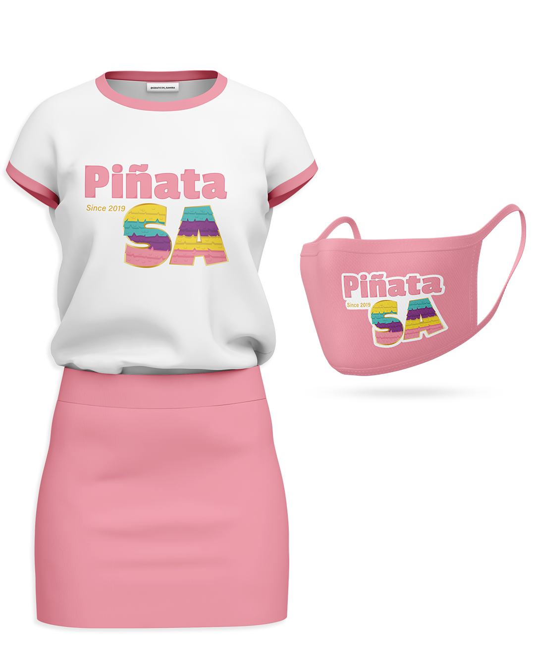 ilustracion logo Logo Design Piñata ILLUSTRATION  adobe illustrator