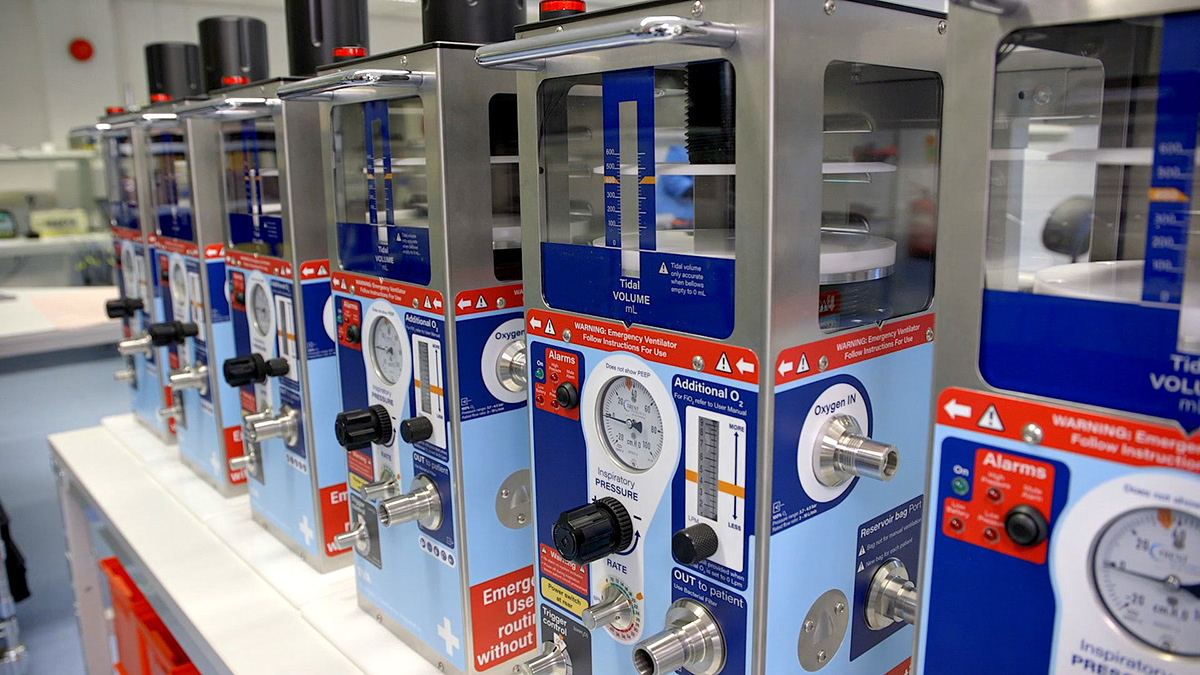 COVID-19 design emergency medical device Engineering Mechanical Design medical device pandemic ventilator