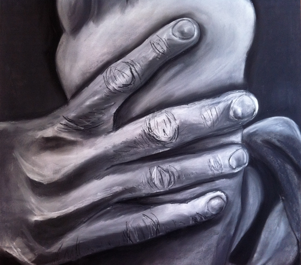 hands portraits feet