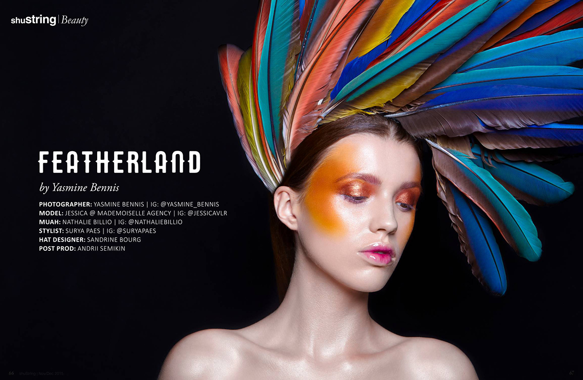 featherland retouch beauty feather