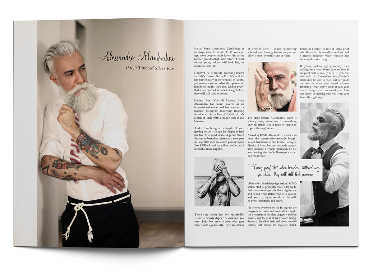 Alessandro Manfredini on Tumblr: Image tagged with gwd, tattoo, mustache