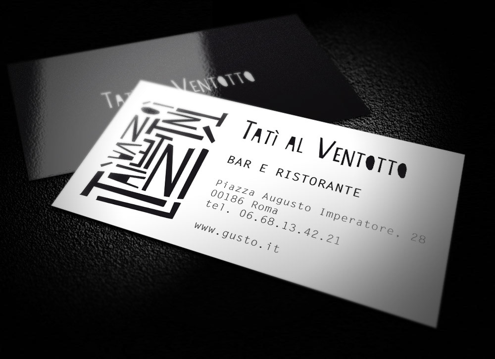 Stationery identity texture pattern brand logo menu restaurant bar naif business card