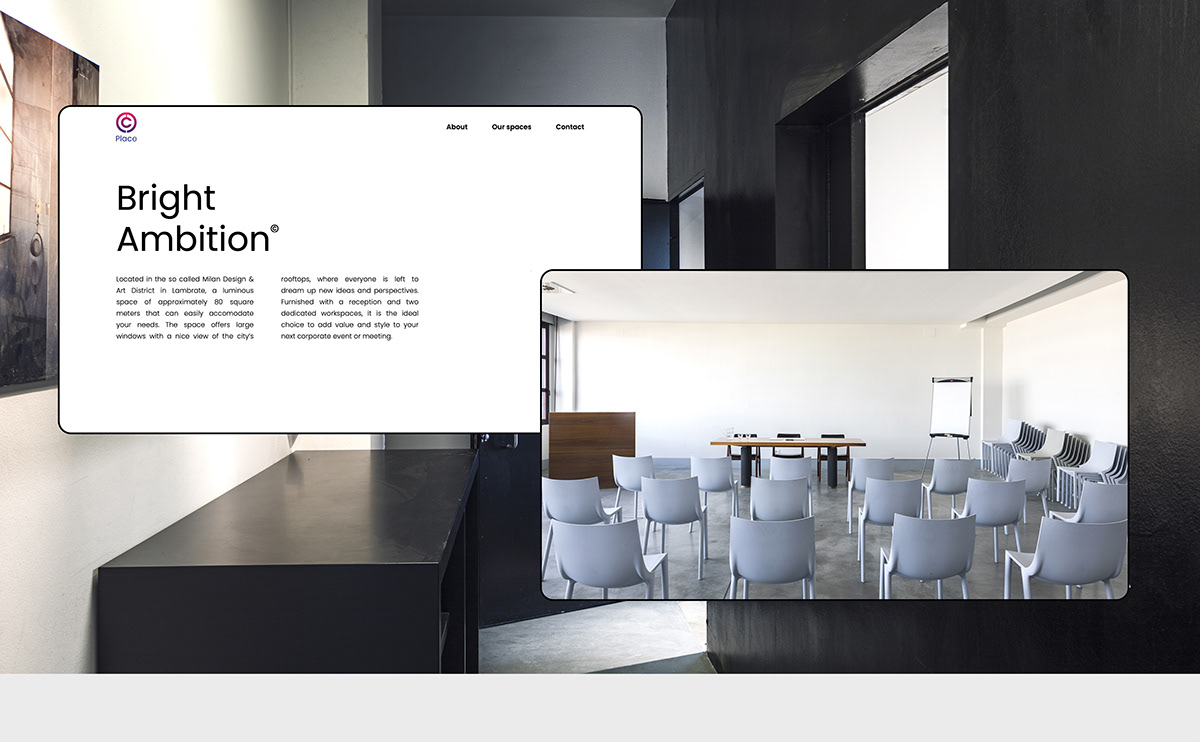 Adaptive branding  interaction milan mobile Space  ux/ui Web Web Design  Website