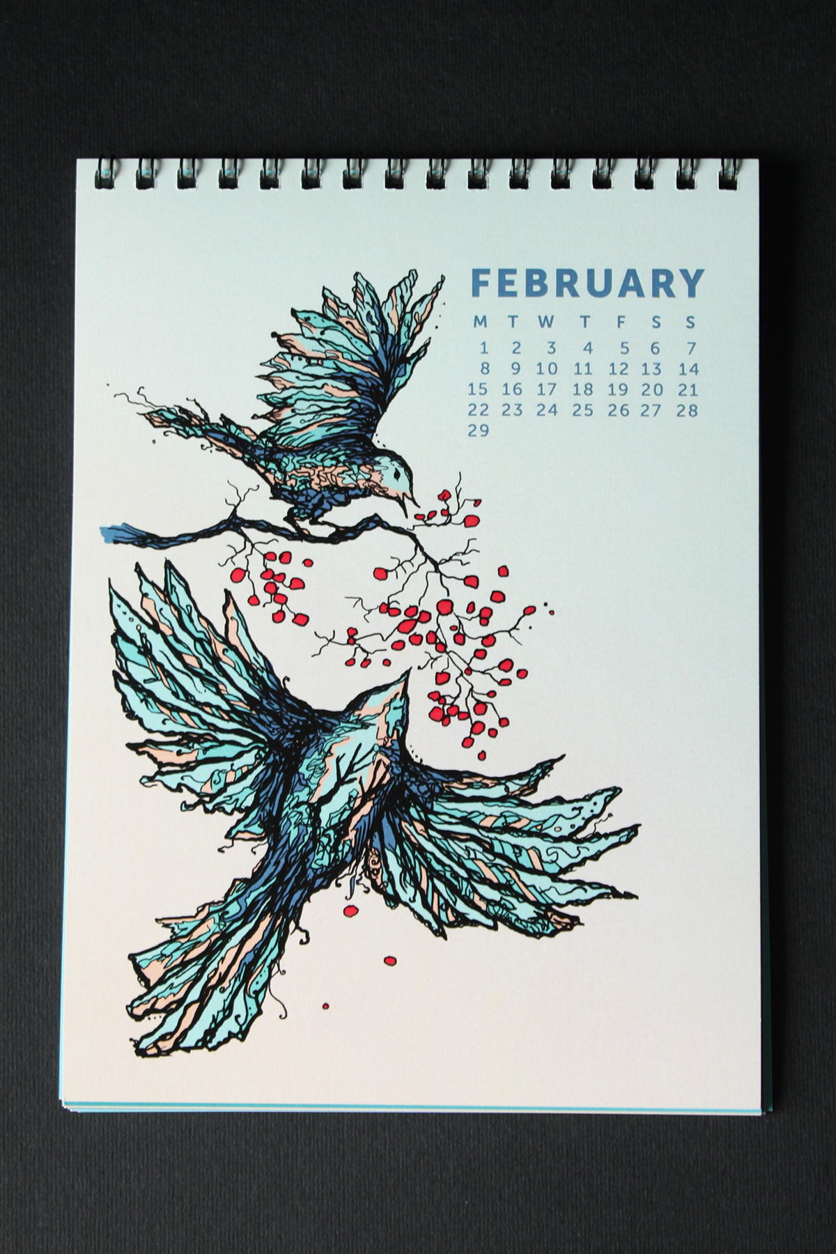 calendar Year2016 animals color