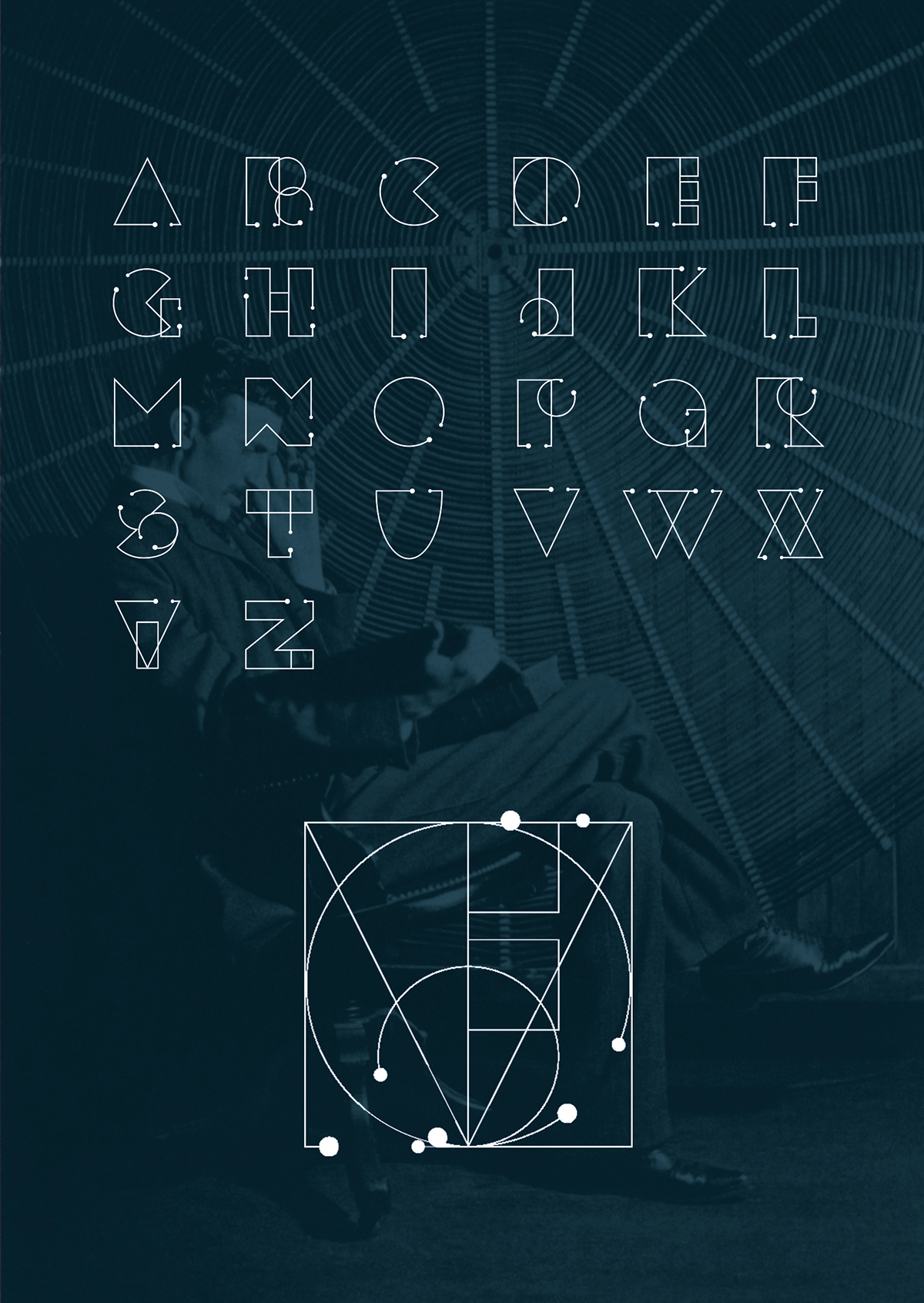 #font #free #freefont #Poster #typography #geom #type #freetype #typedownload #fontdownload #lines #GRID #space #Tesla