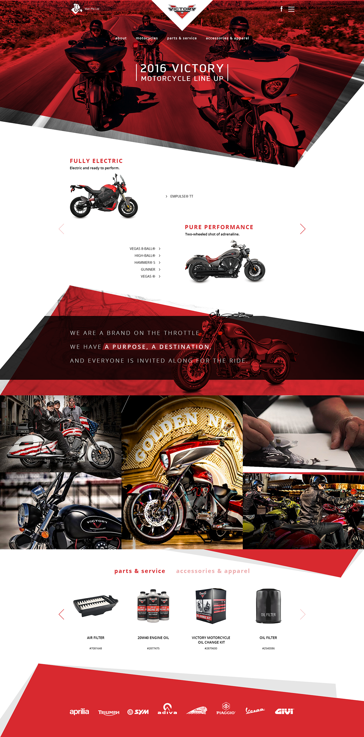 motorbike motorcycle singapore Corporate Site sub site