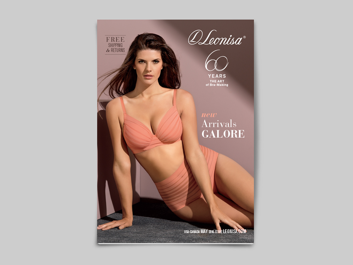 catalog design page layout photo direction catalog layout lingerie Shapewear Retail Direct mail Direct Mail Catalog typography design