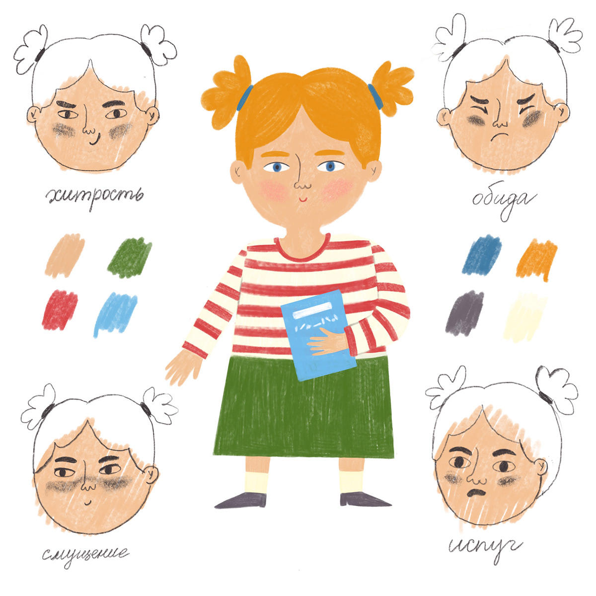 book Character Character design  children illustration детская иллюстрация ДИЗАЙН ПЕРСОНАЖЕЙ персонаж