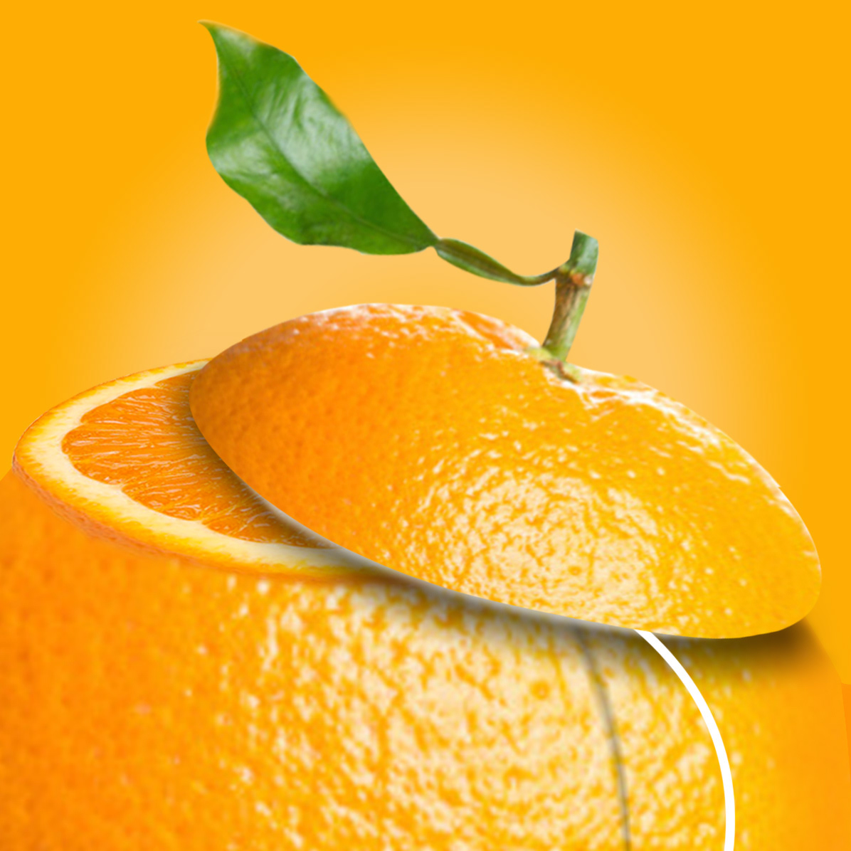 photoshop art digital lemon Advertising  tea orange kettle tuturial creative