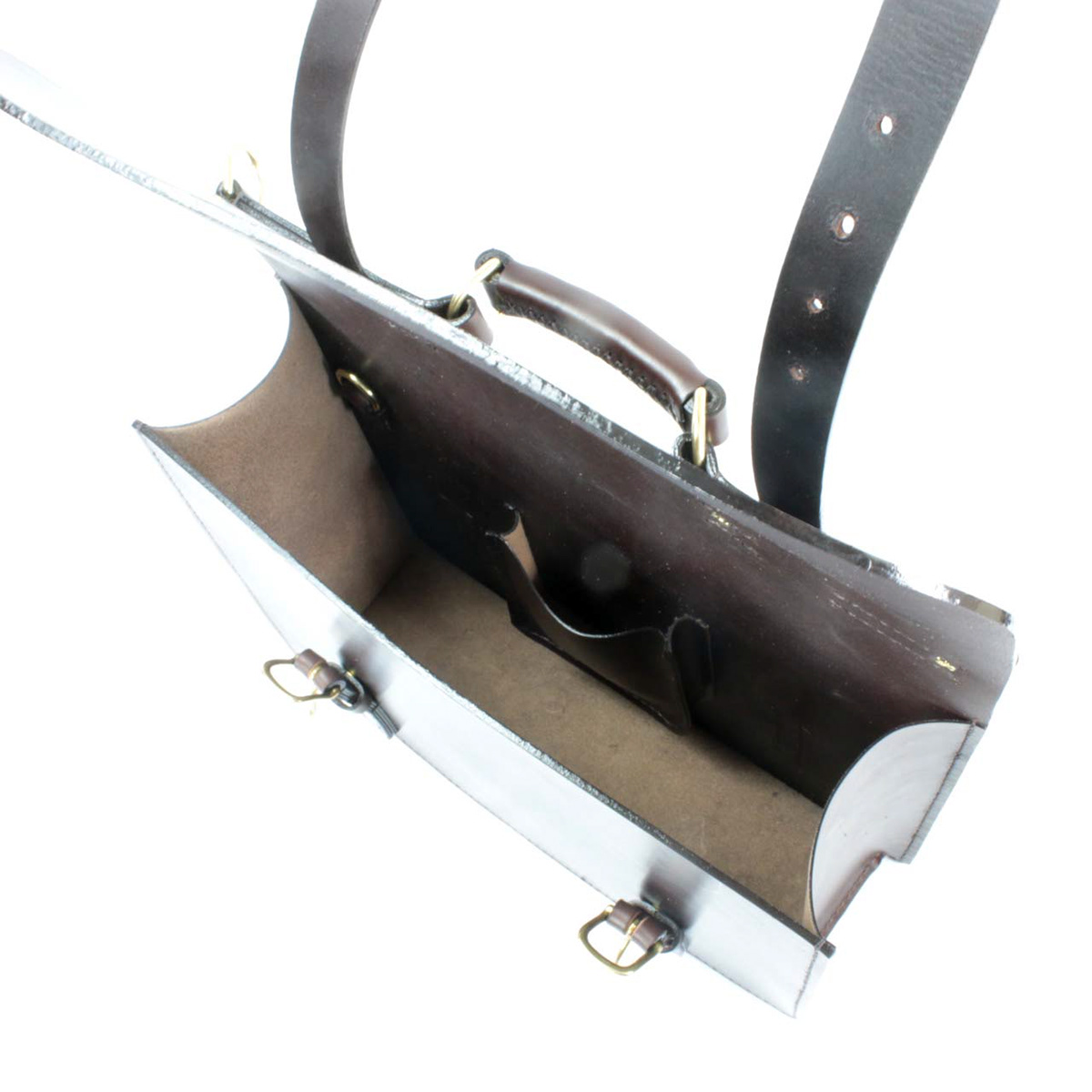 briefcase Weekender bridle leather Made in NY