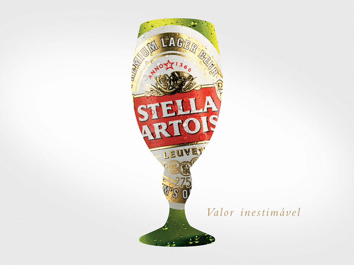 Stella Artois PDV bar Display guto blanco design Minimalista minimal