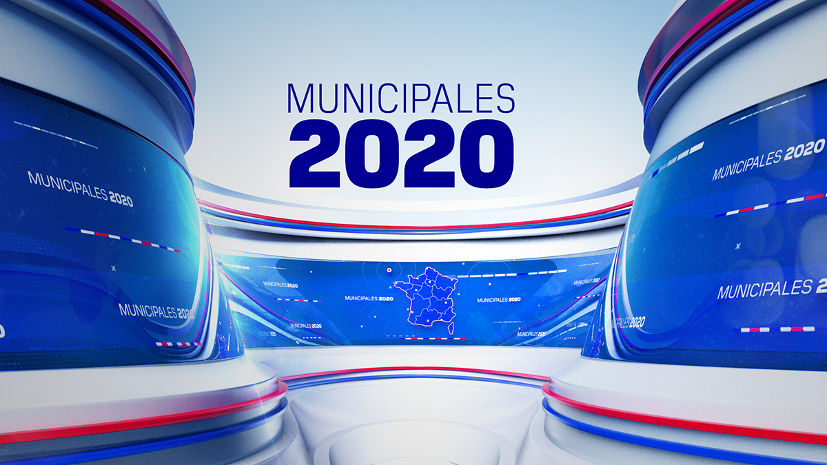 bleu broadcast Elections france motion municipales news Stage tv