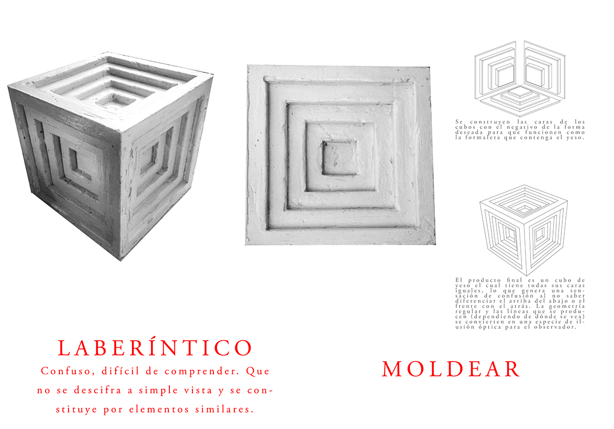 Materia Laberíntico Cubos