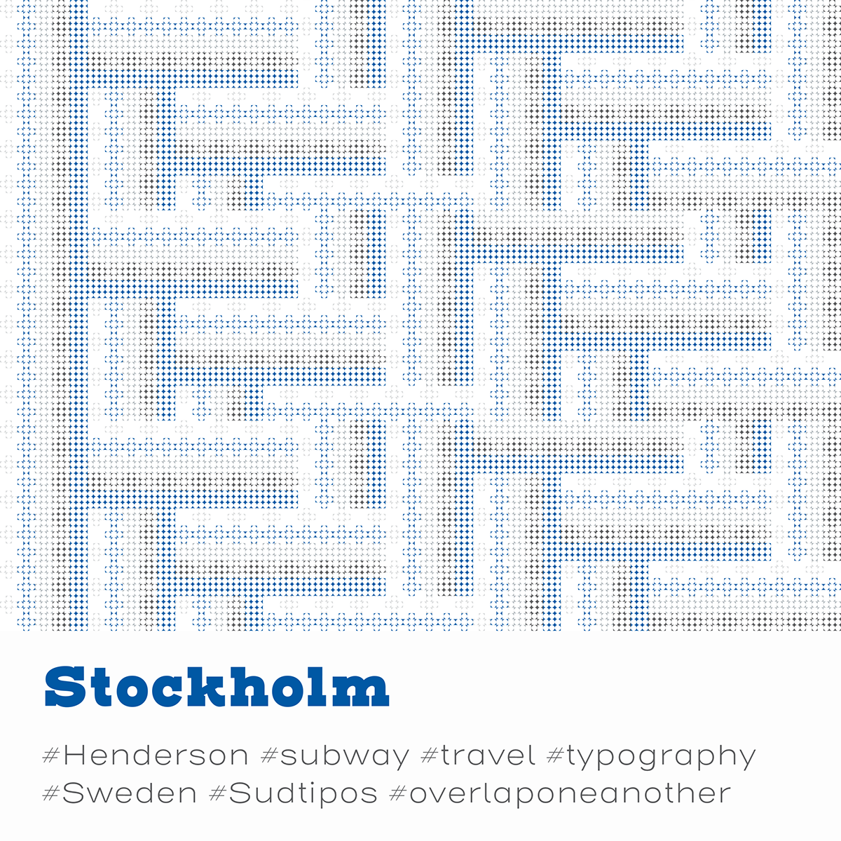 sudtipos overlaponeanother typography   font Patterns Cities countries hashtags