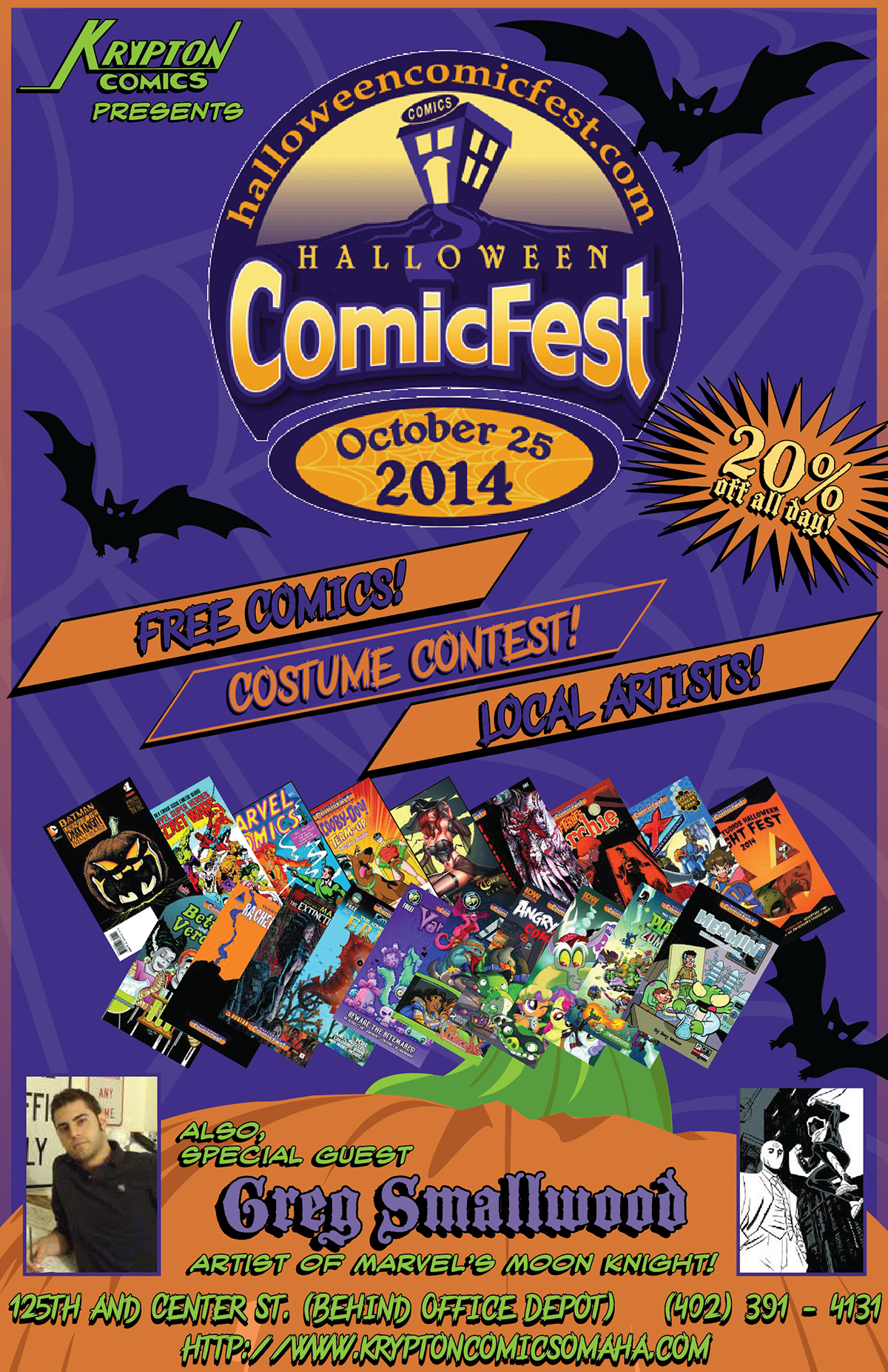 HalloweenFest HalloweenFest 2014 Krypton Comics omaha ne