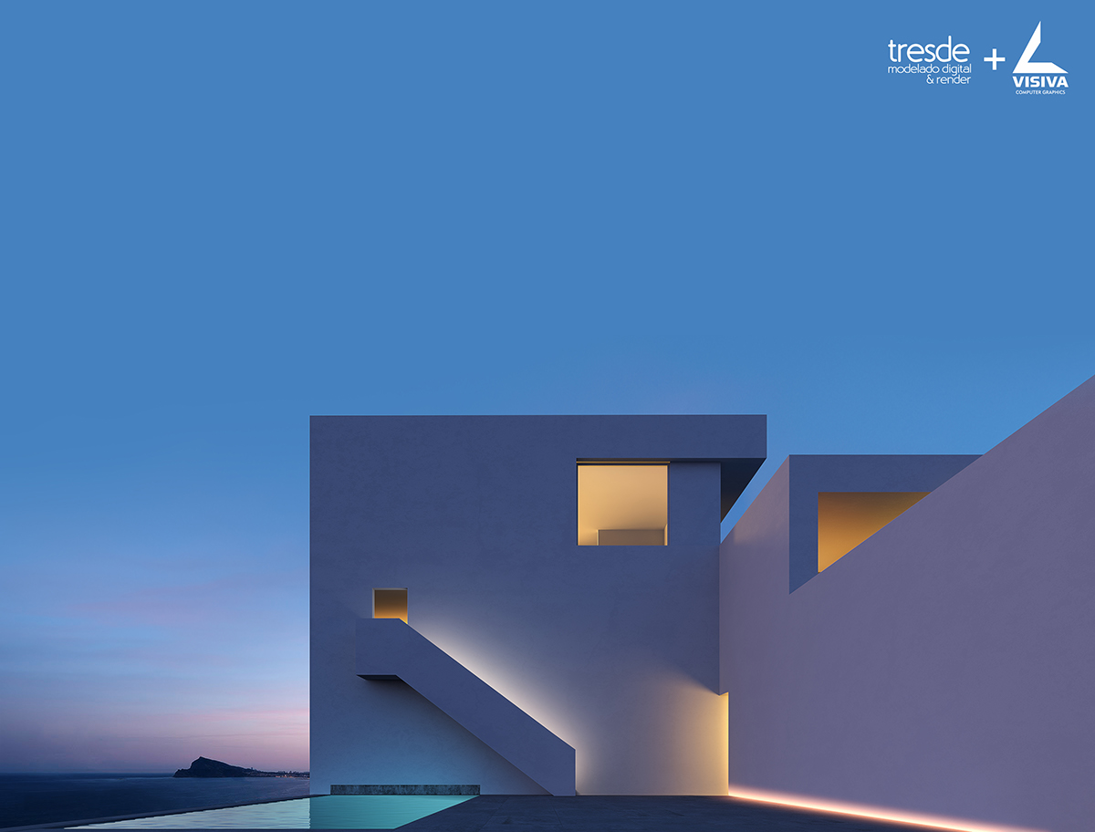 3dmax photoshop vray exterior arquitecture modern architecture modelado
