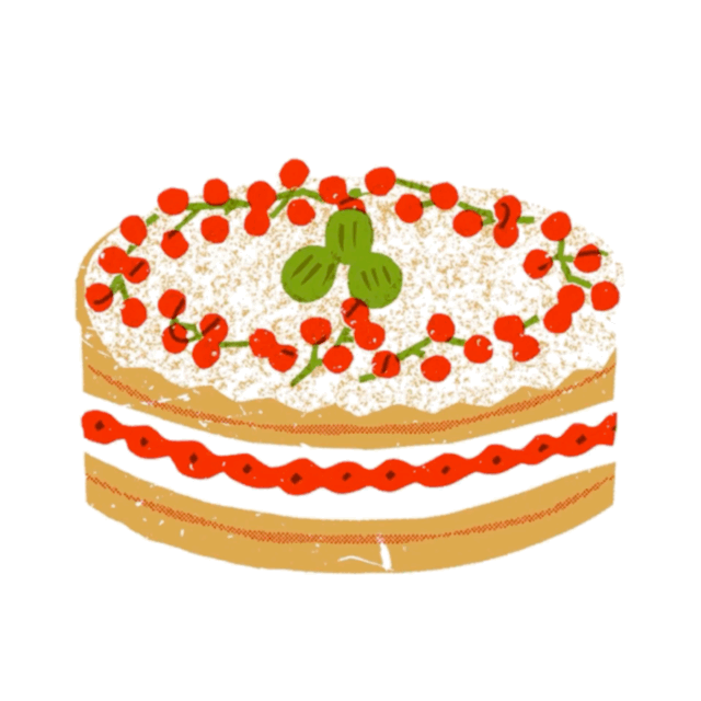 animation  cake cute editorial Food  gif ILLUSTRATION  japanese layer texture