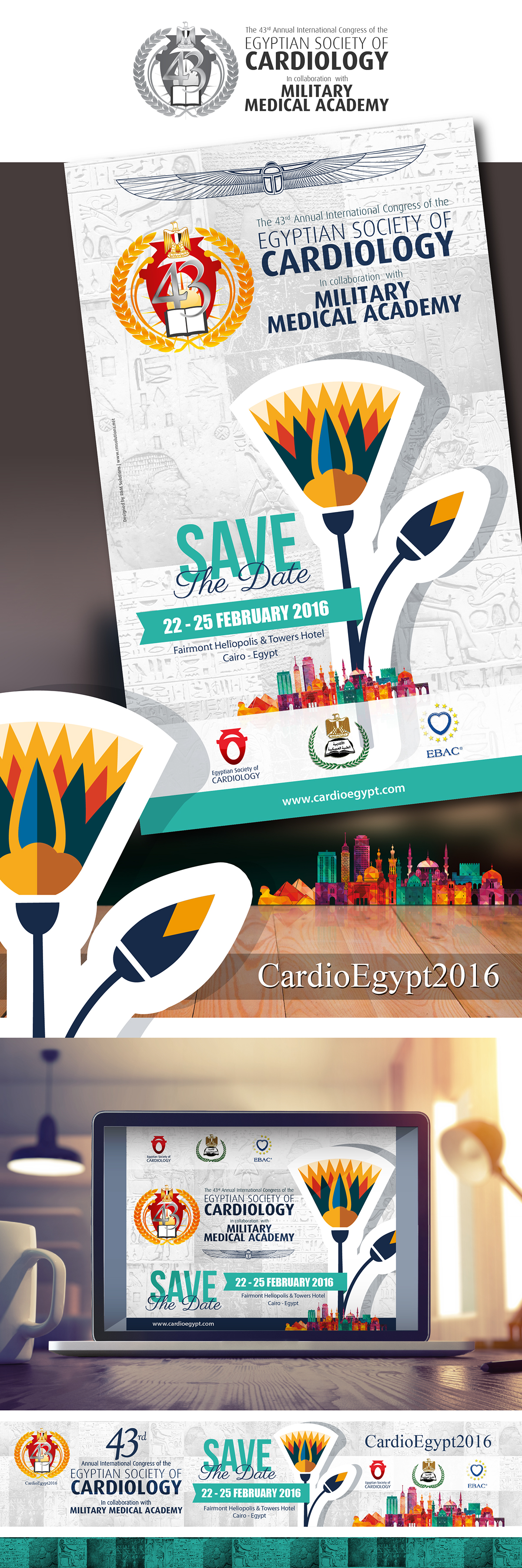 conference Theme Layout mass email egypt design flyer