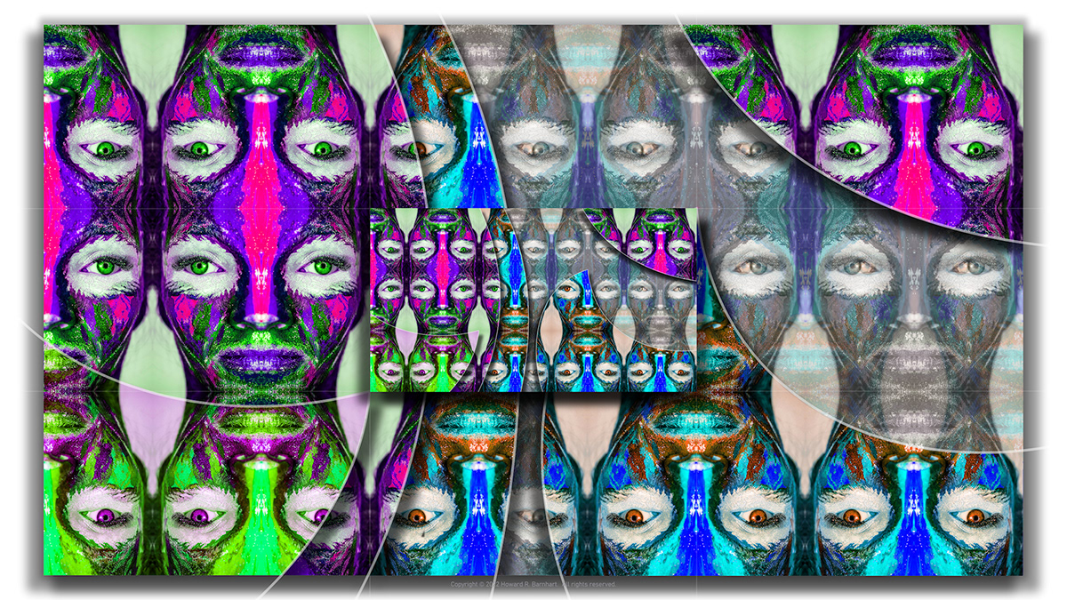 Abstract digital art.  Visual tone poem. 
 Visual thought in digital form.