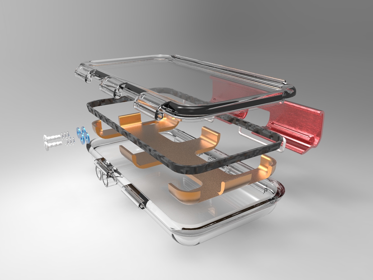 gopro iphone 6 Solidworks design new idea concept waterproof