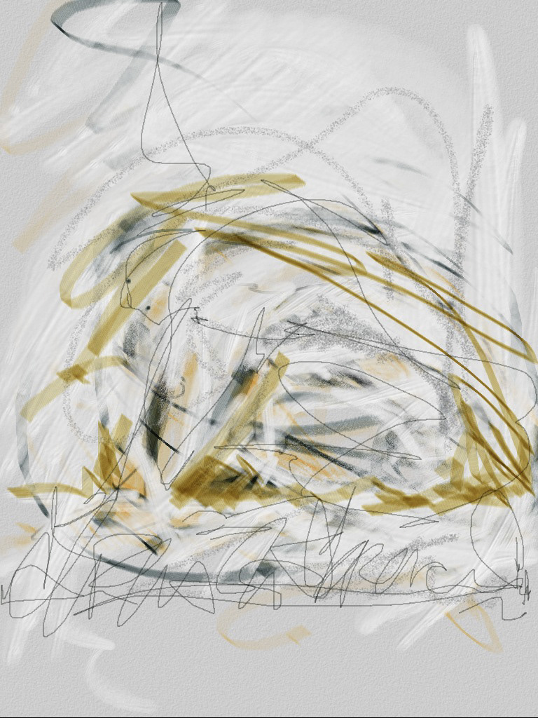 Ipad skech Dynamic Expression figure movement