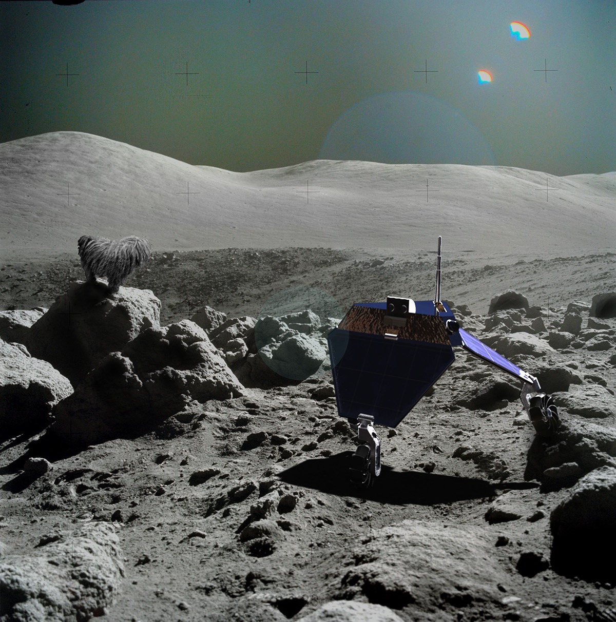 google lunar moon Space  rover